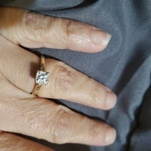 COPY - 14k vintage engagement ring